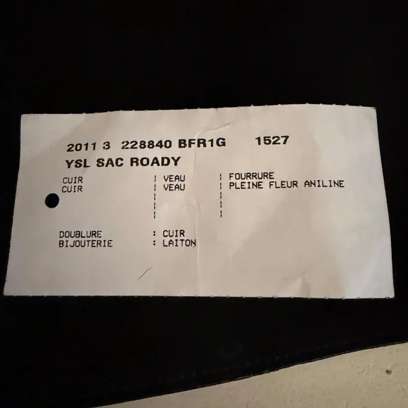 YSL Roady Sac Hobo Bag- Leopard - Picture 7 of 9